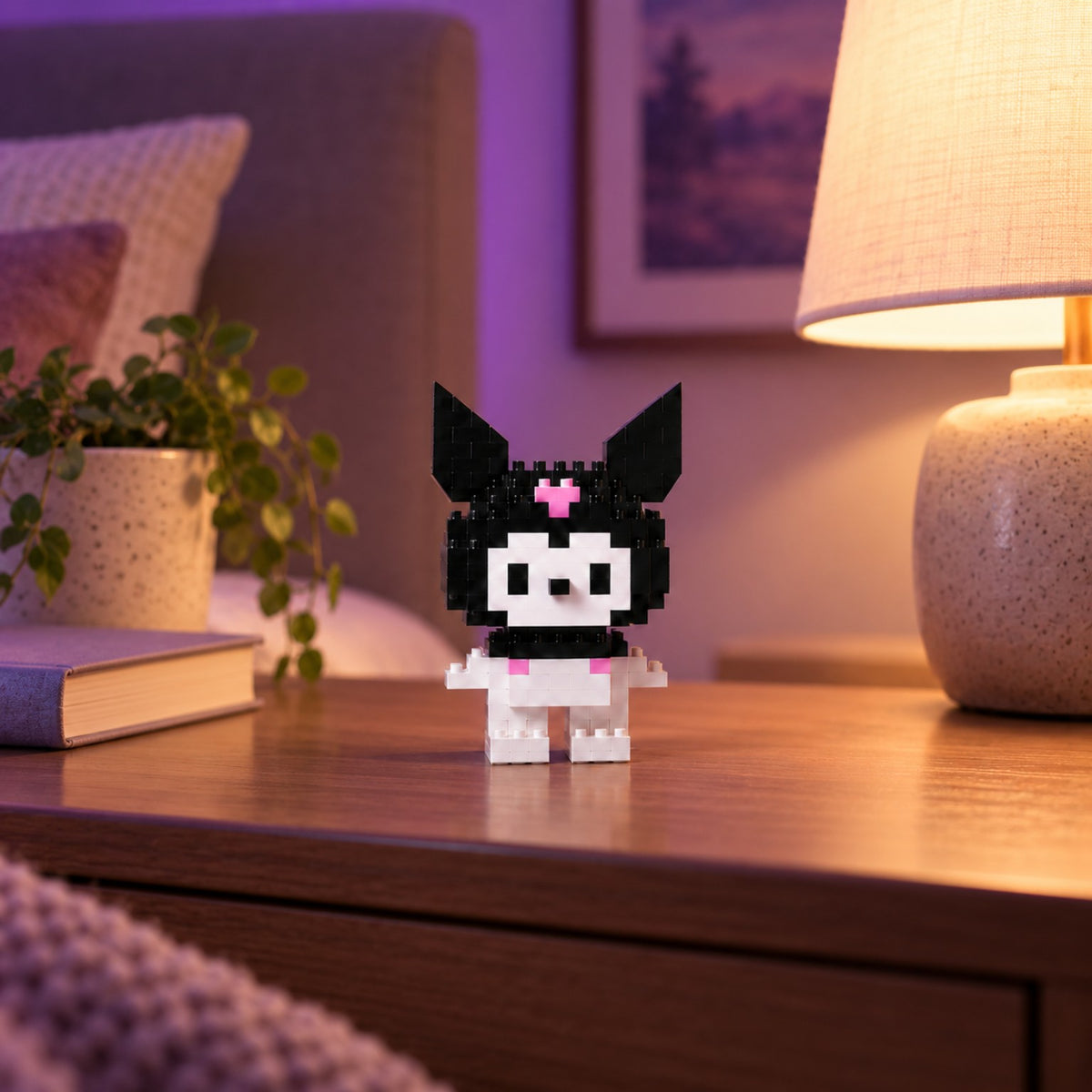 Kuromi Mini Building Block Figure