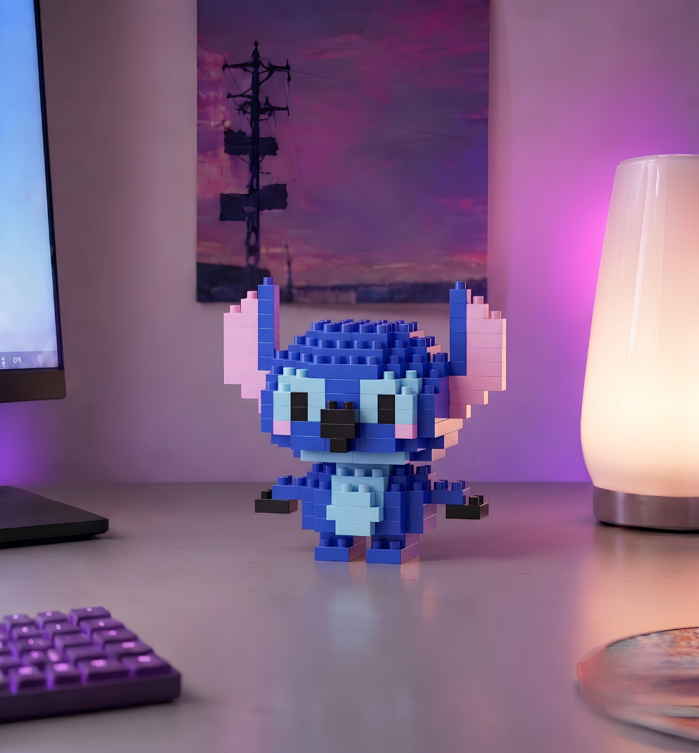 Stitch Mini Building Block Figure