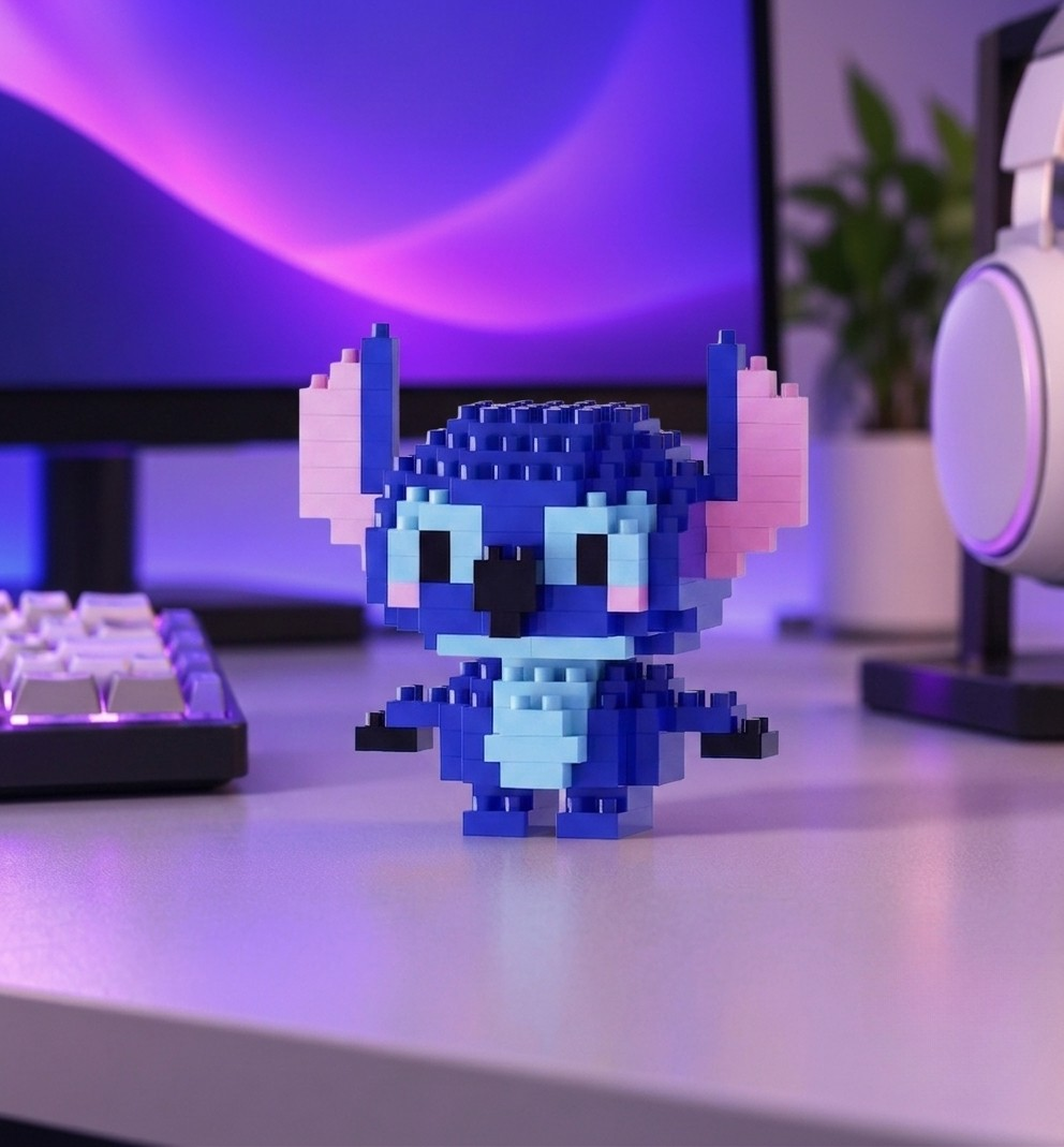 Stitch Mini Building Block Figure
