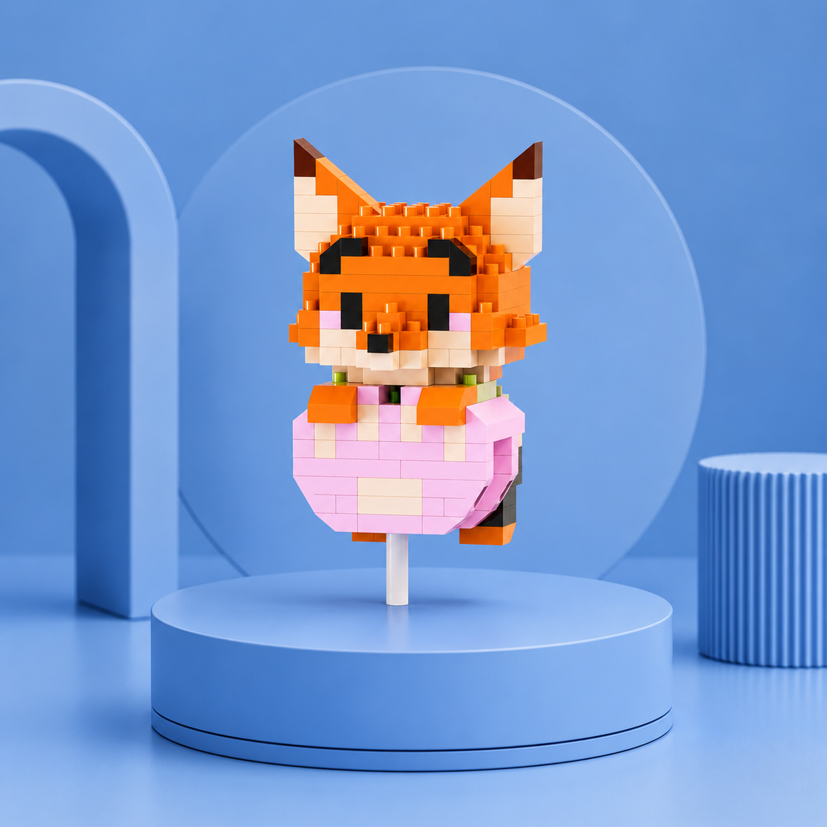 Diane Foxington mini building block figure featured image