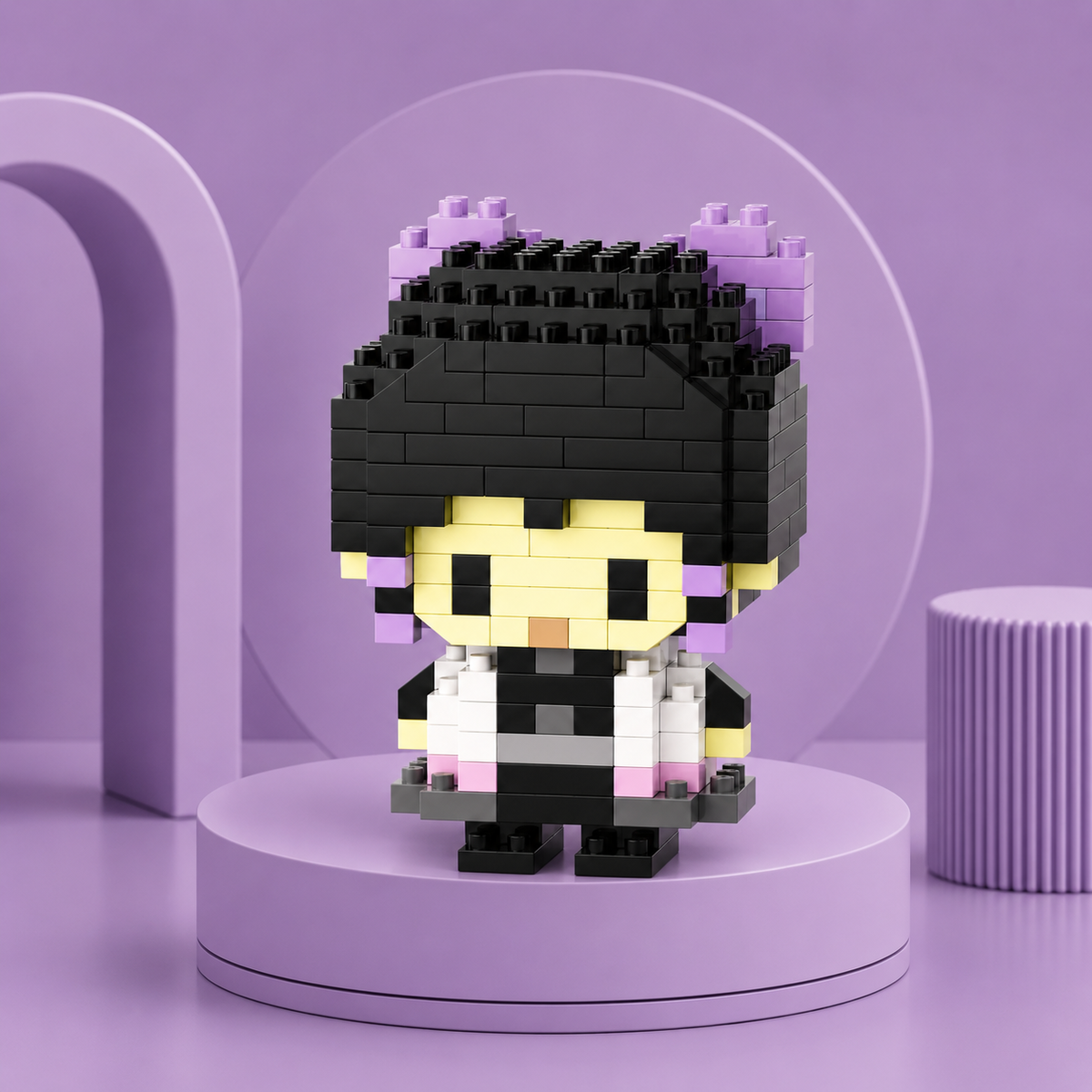 Shinobu Kocho mini building block figure display image