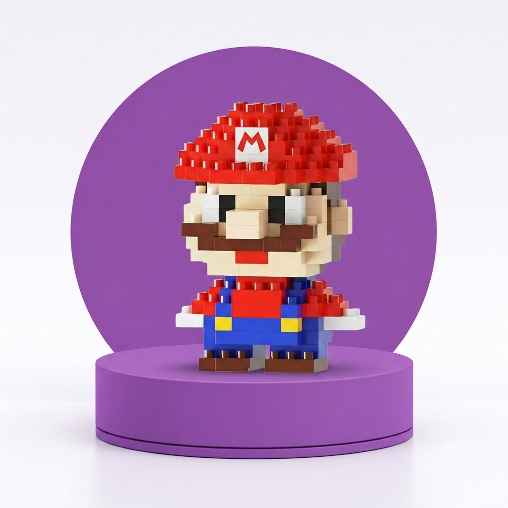 Super Mario mini building block figure featured image