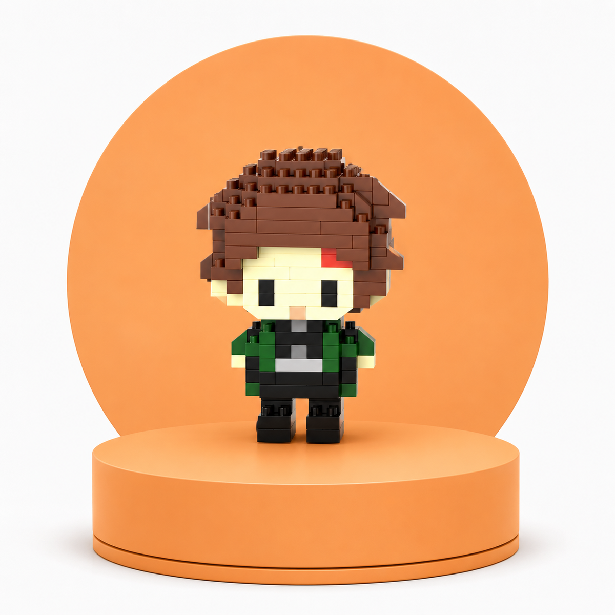 Tanjiro Kamado mini building block figure display image