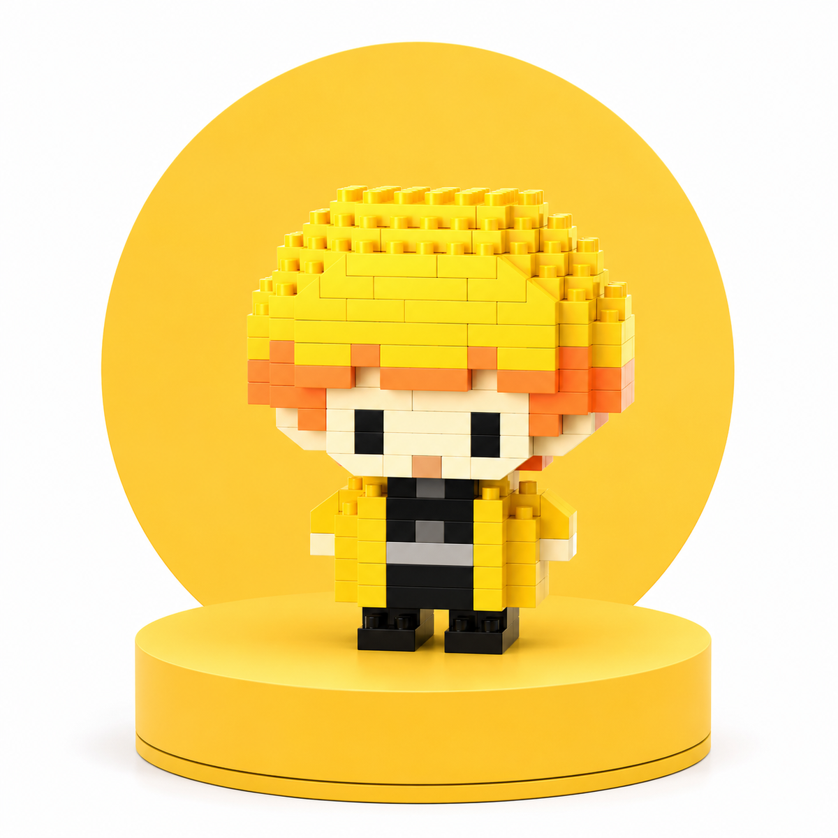 Zenitsu Agatsuma mini building block figure featured image
